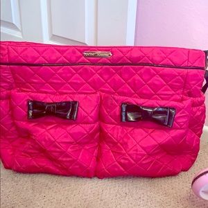 Betsey Johnson diaper bag